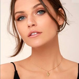 Frasier Sterling Gold Choker Necklace